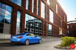 BMW 4-Series Matte Blue on Vossen Wheels (CVT) 2017 года